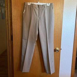 Men beige dress pants